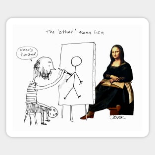 The other Mona Lisa Sticker